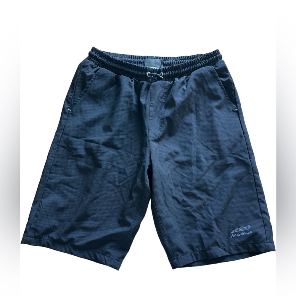 Eddie Bauer‎ boys athletic black shorts size L 14/16 in great condition